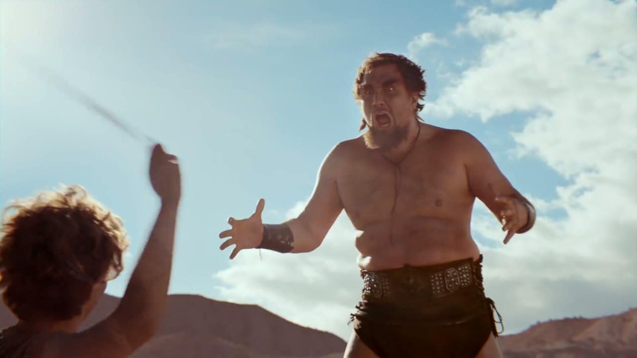 Project still from the Angelper archive: Lucozade Energy — David & Goliath